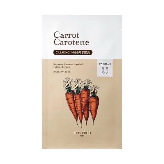 Korean skin care - Skinfood maschera carotene