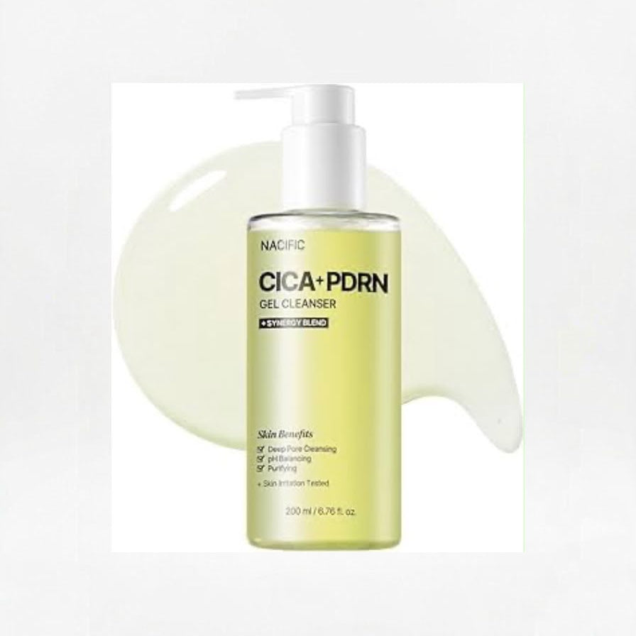 Korean skin care Nacific Cica+PDRN detergente